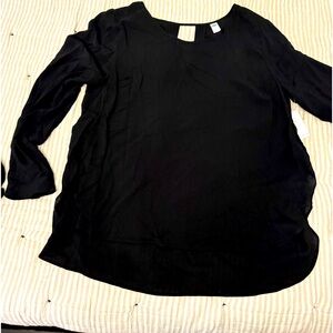 Black high-low blouse. This blouse is NWT. Fits beautifully